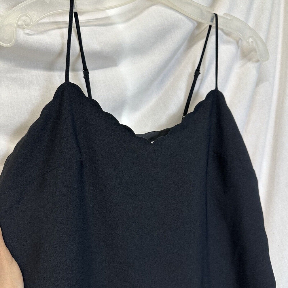 J. Crew Black White Polka Dot Print Tank Top Camisole Spaghetti Lot Of 2 Size 00 - Picture 6 of 16